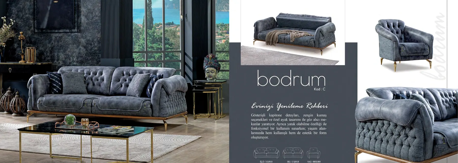 Bodrum koltuk takımı, görsel 3