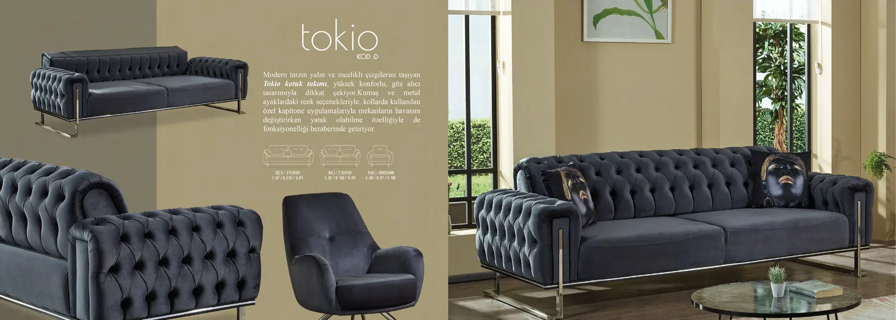 Tokio koltuk takımı, görsel 4